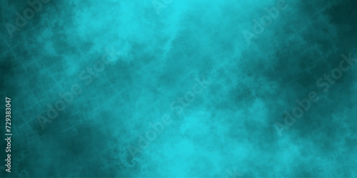 Teal smoke swirls smoke exploding reflection of neon.cloudscape atmosphere texture overlays isolated cloud,dramatic smoke fog and smoke design element brush effect,smoky illustration.