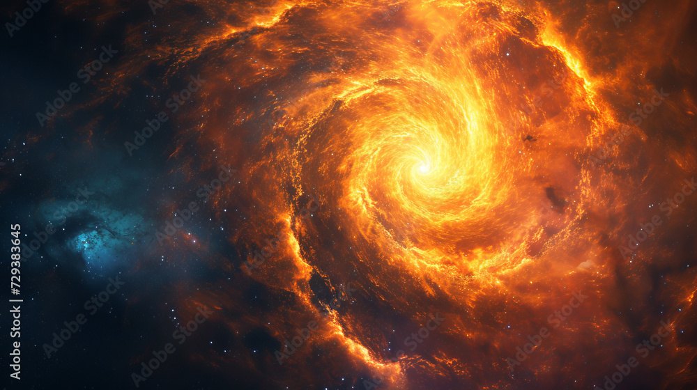  Spiral swirl galaxy  photograph