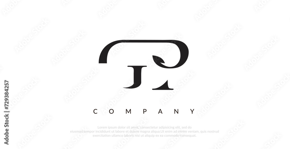 Initial GP Logo Design Vector Initial GP Logo Design Vector