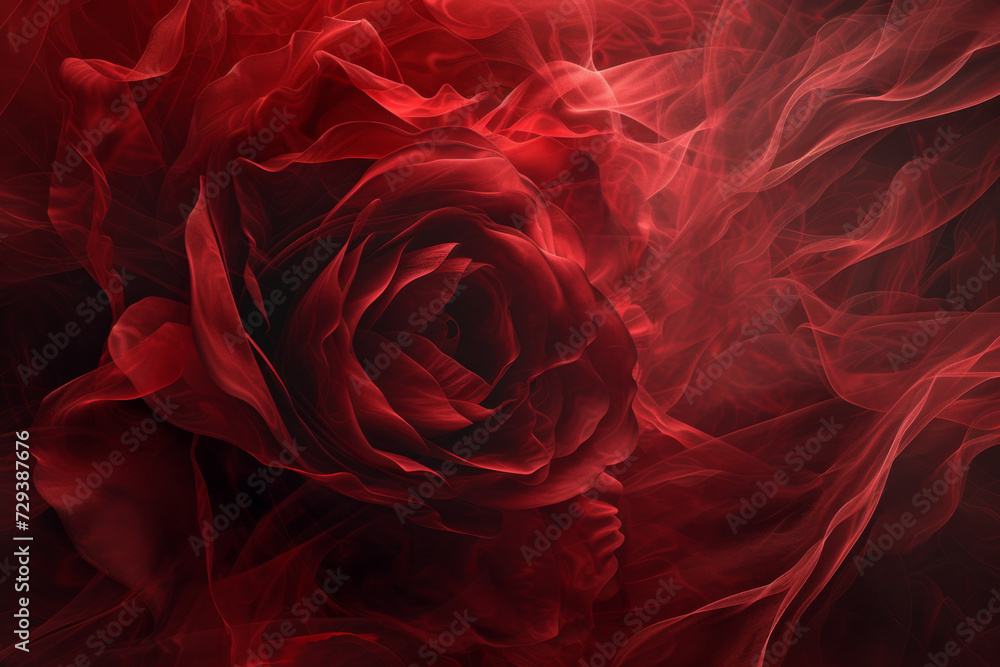 Naklejka premium Petals abstract wallpaper.