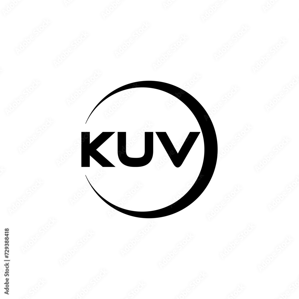 KUV letter logo design with white background in illustrator, cube logo, vector logo, modern alphabet font overlap style. calligraphy designs for logo, Poster, Invitation, etc. KUV letter logo design with white background in illustrator, cube logo, vector logo, modern alphabet font overlap style. calligraphy designs for logo, Poster, Invitation, etc.