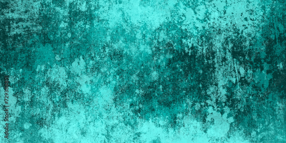Cyan sand tile vector design panorama of iron rust.grunge wall decorative plaster wall terrazzo prolonged.vintage texture creative surface.dirt old rough.
