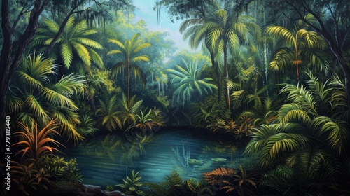 Jungle pond