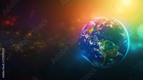 Shining Future  Globe of Sustainable Advancement
