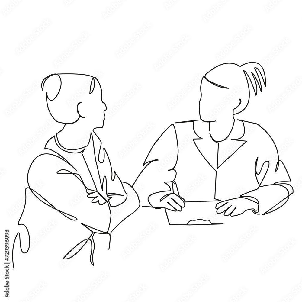 doctor consulting patient doctor consulting patient