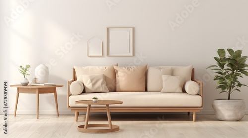 Modern Living Room Interior Design  © Ziyan Yang