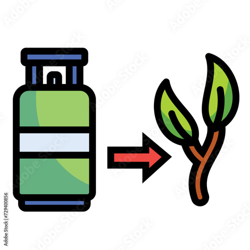 Biogas Icon