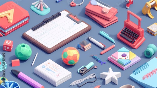 Wallpaper Mural Gadget In Cartoon Style Torontodigital.ca