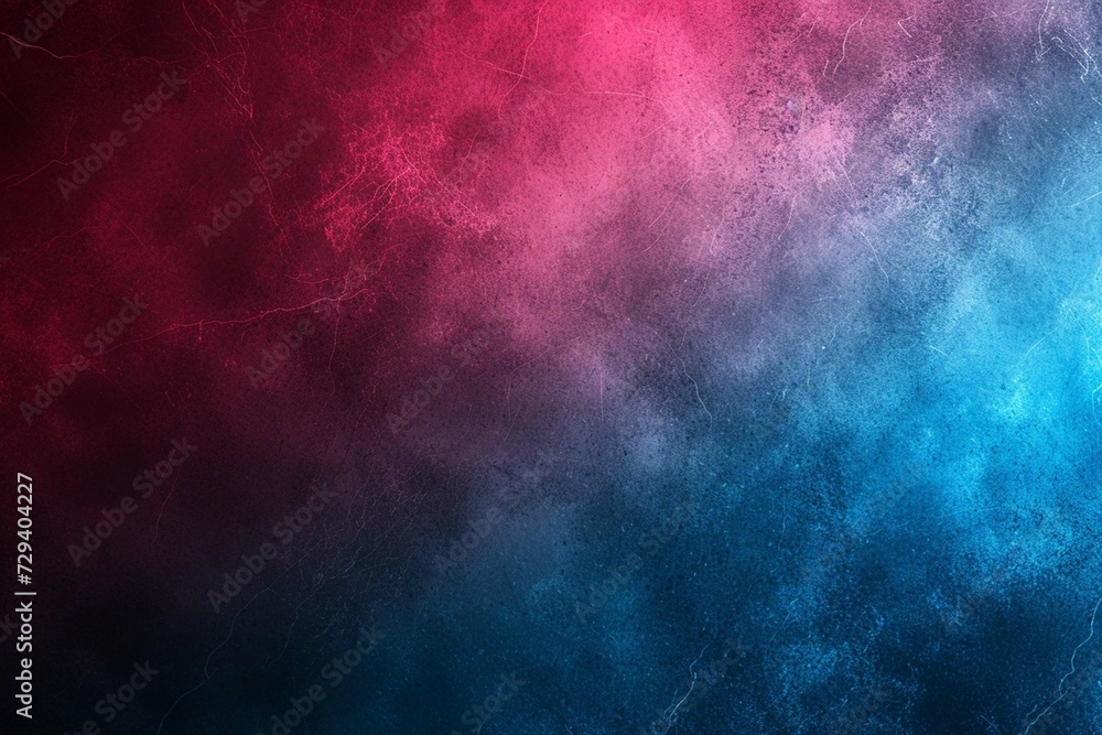 Black blue red pink , template empty space color gradient rough abstract background shine bright light and glow , grainy noise grungy texture