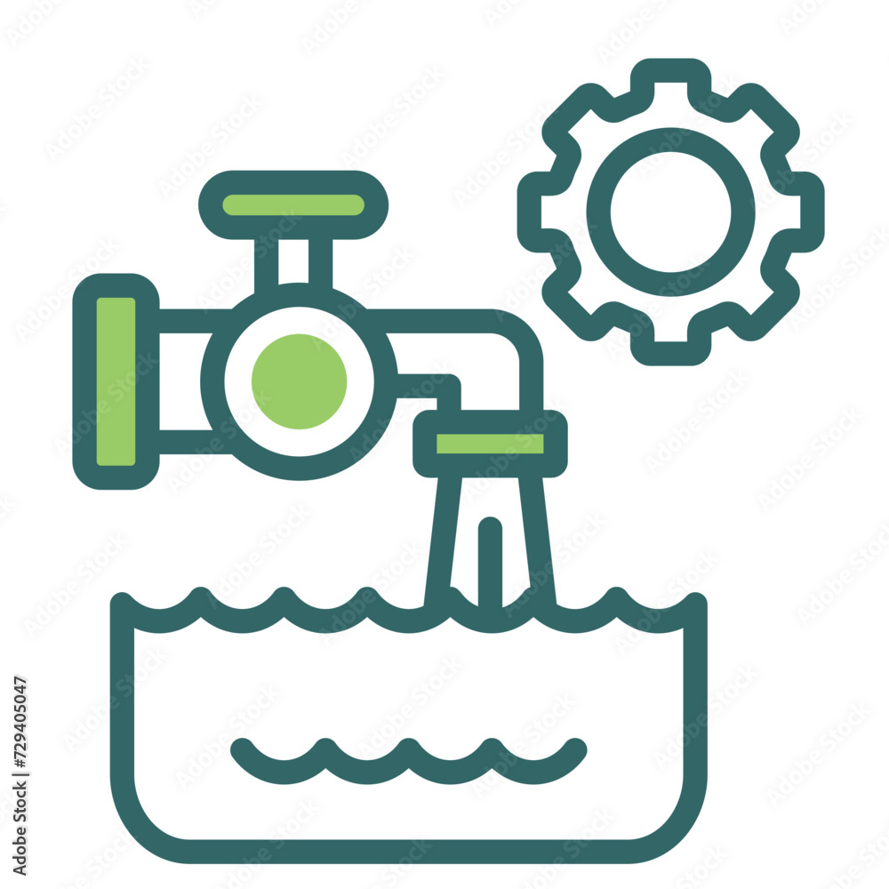 Obraz premium Sanitation Icon