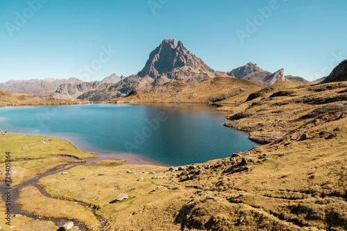 lake reflection in the mountain