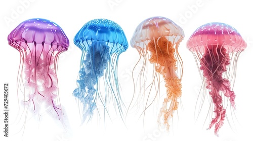 Set of Jellyfish © ARM