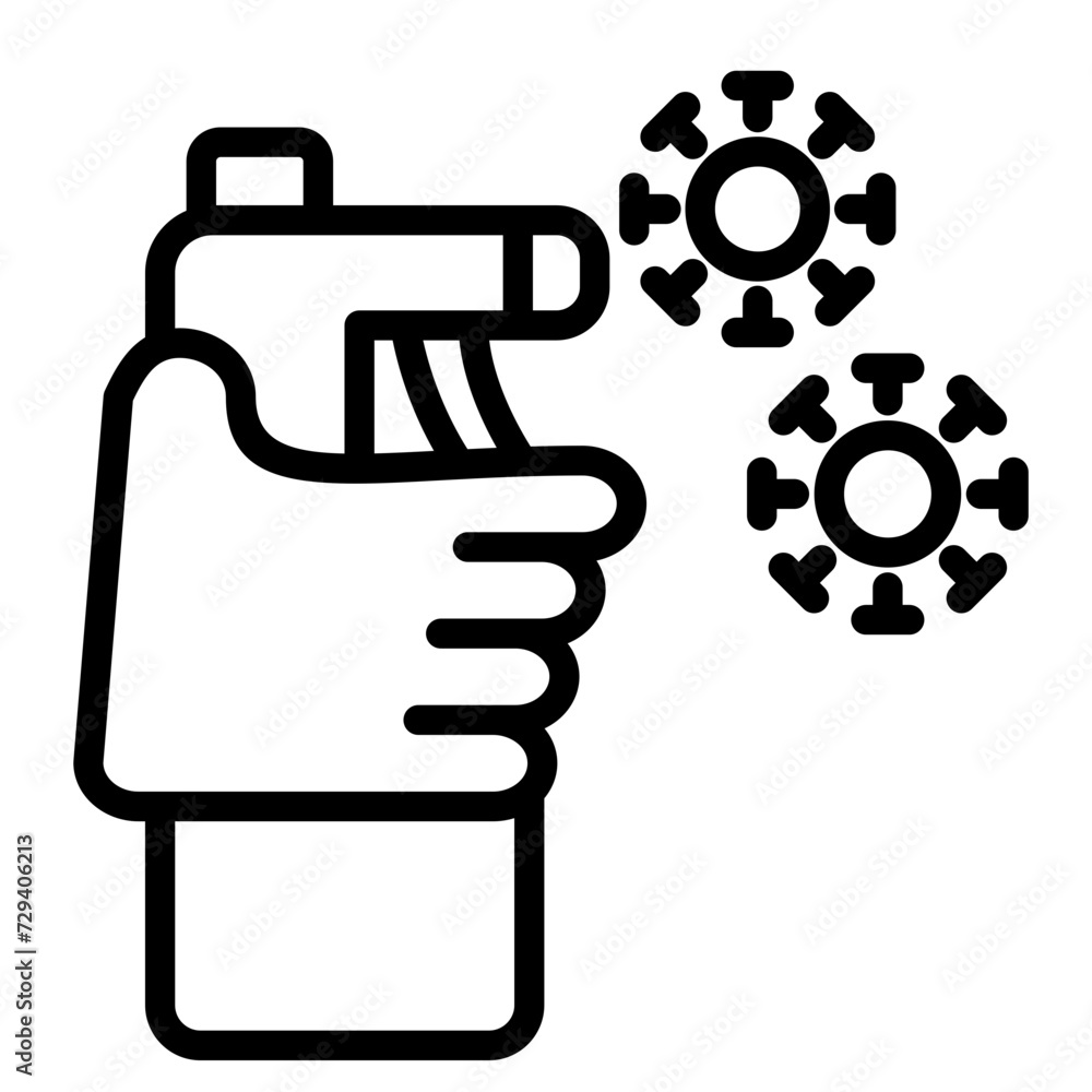 Disinfection Icon Disinfection Icon