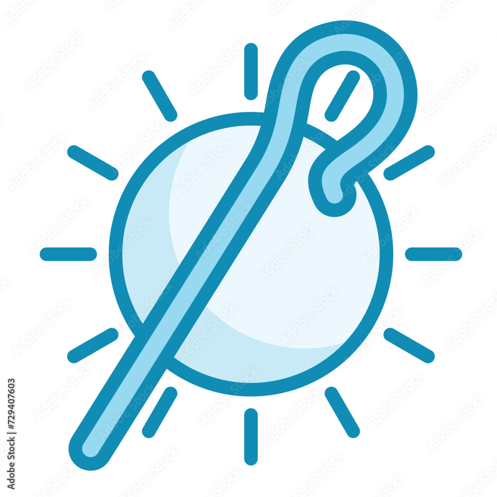 Shepherd'S Staff Icon Shepherd'S Staff Icon