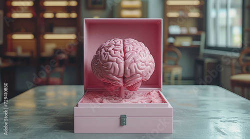 Pink Brain  photo
