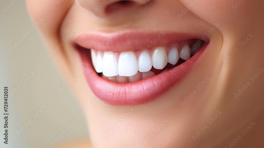 Fototapeta premium Smile Close Up