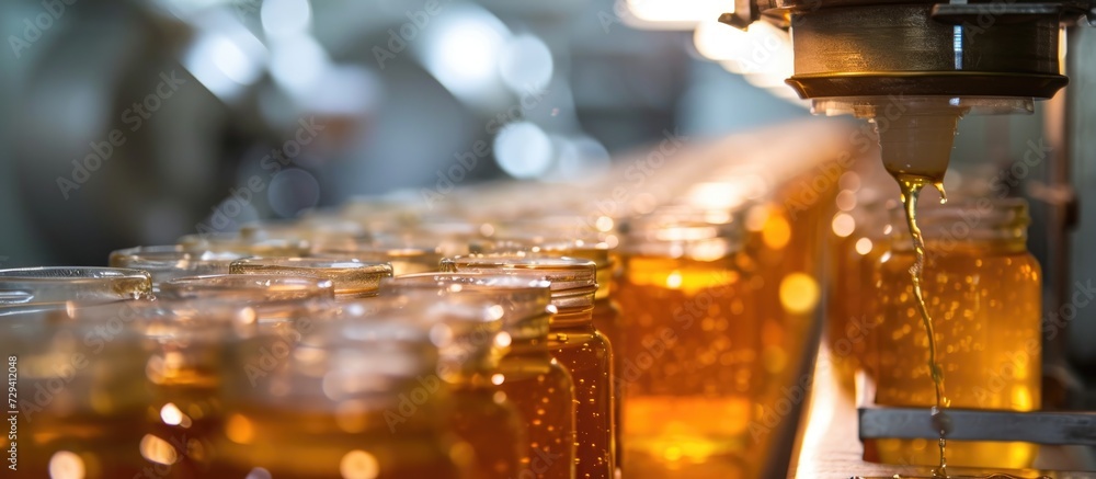 Automating honey jar canning. Automating honey jar canning.