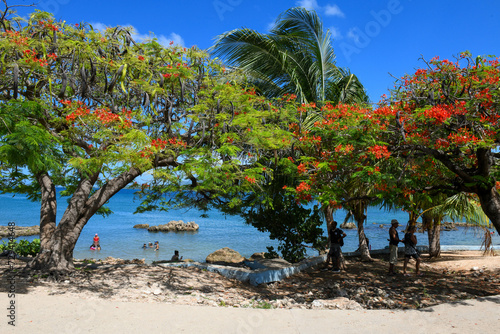 The seafront at La Boca near Tirinidad at Cuba