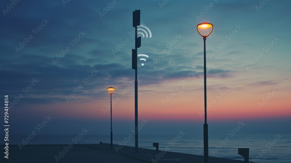 The Beauty of Simplicity: Wireless Signs in Minimalist Landscapes