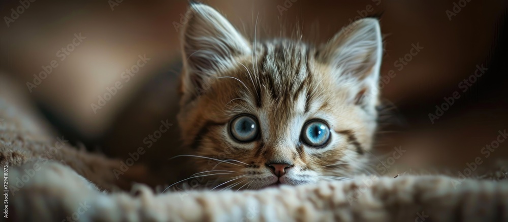 Beautiful small kittens with a fierce attitude and expressive eyes, captured in photos.