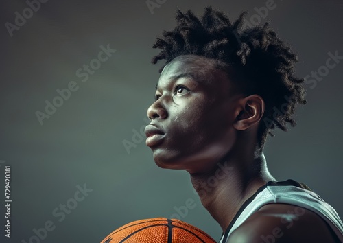 Man With Dreadlocks Holding a Basketball