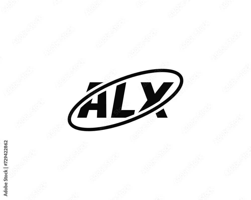 ALX logo design vector template ALX logo design vector template