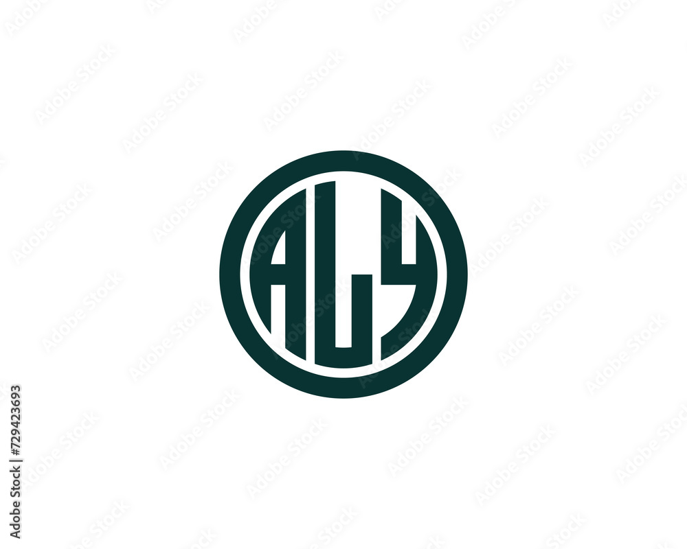 ALY Logo design vector template ALY Logo design vector template