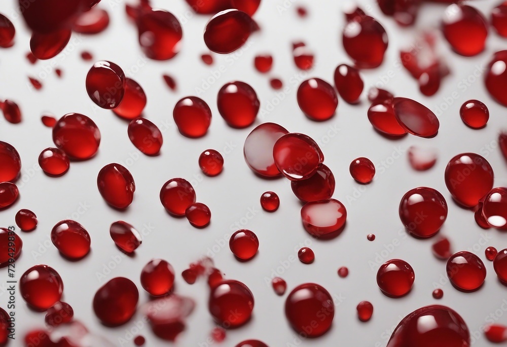 Blood drops cut out Blood drops cut out