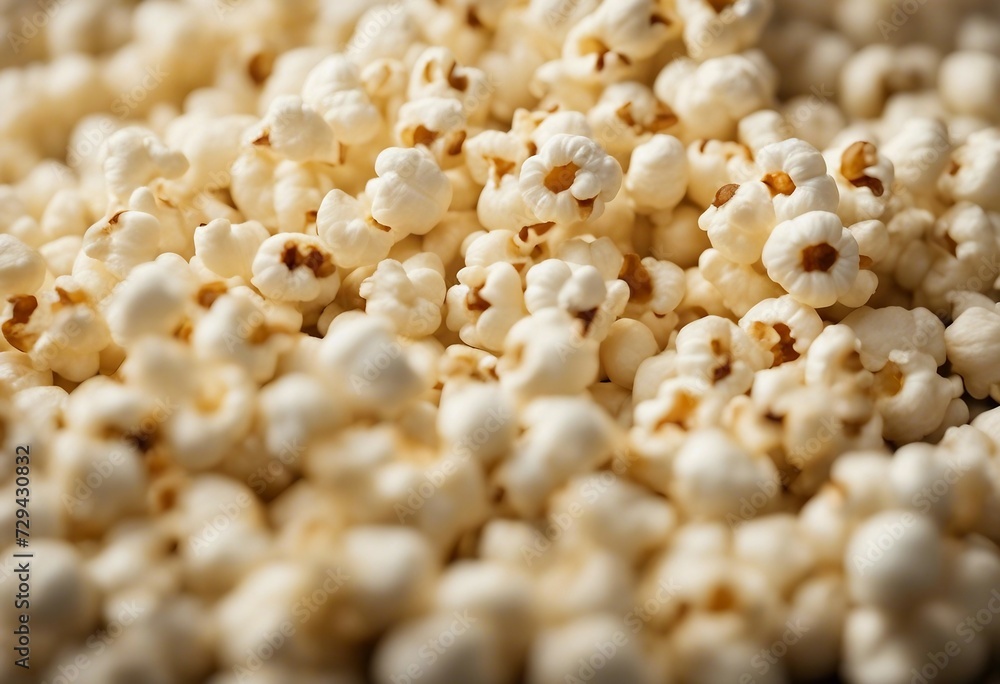Rich collection of popcorn isolated on white background Rich collection of popcorn isolated on white background