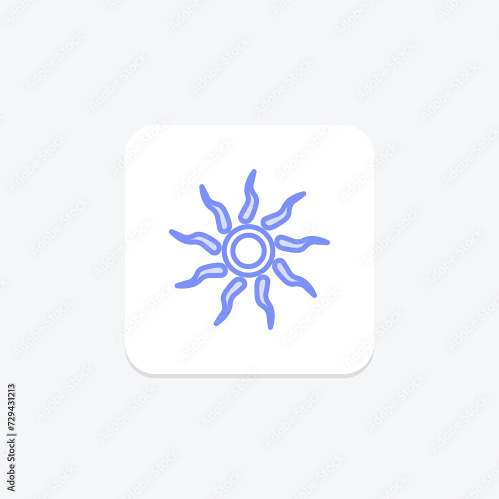 Celtic Sunwheel icon, sunwheel, irish, symbol, sun duotone line icon, editable vector icon, pixel perfect, illustrator ai file Celtic Sunwheel icon, sunwheel, irish, symbol, sun duotone line icon, editable vector icon, pixel perfect, illustrator ai file