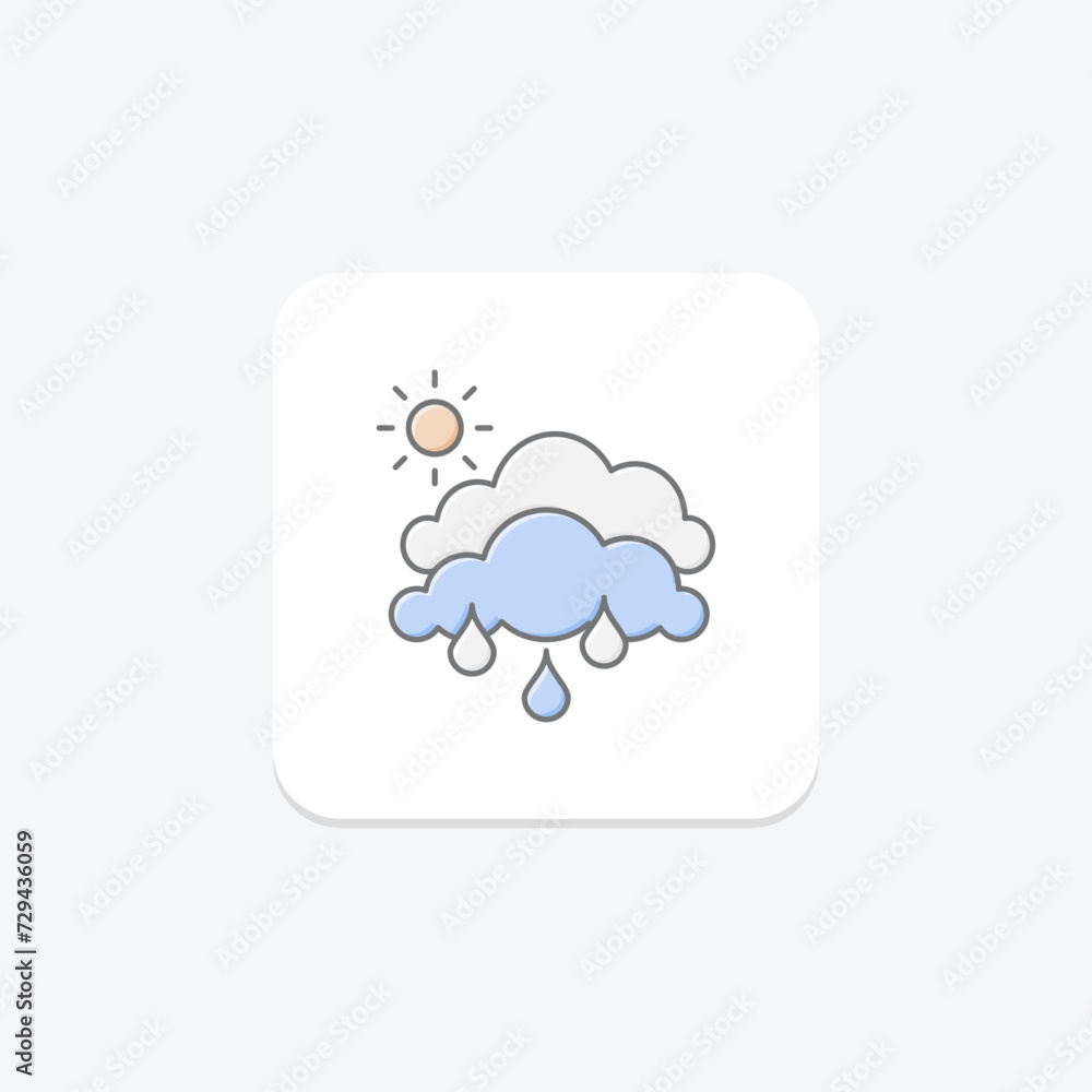 Weather Icon icon, weather, icon, symbol, forecast lineal color icon, editable vector icon, pixel perfect, illustrator ai file Weather Icon icon, weather, icon, symbol, forecast lineal color icon, editable vector icon, pixel perfect, illustrator ai file