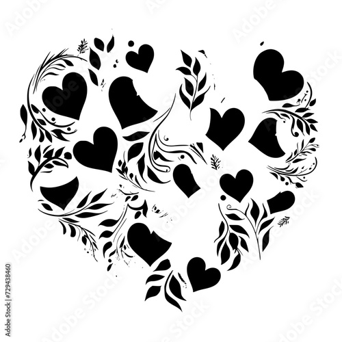 heart, love, valentine, vector, illustration, couple, icon, day, symbol, romance, design, cartoon, face, art, shape, woman, hearts, card, red, holiday, sign, silhouette, valentines, family, romantic, 