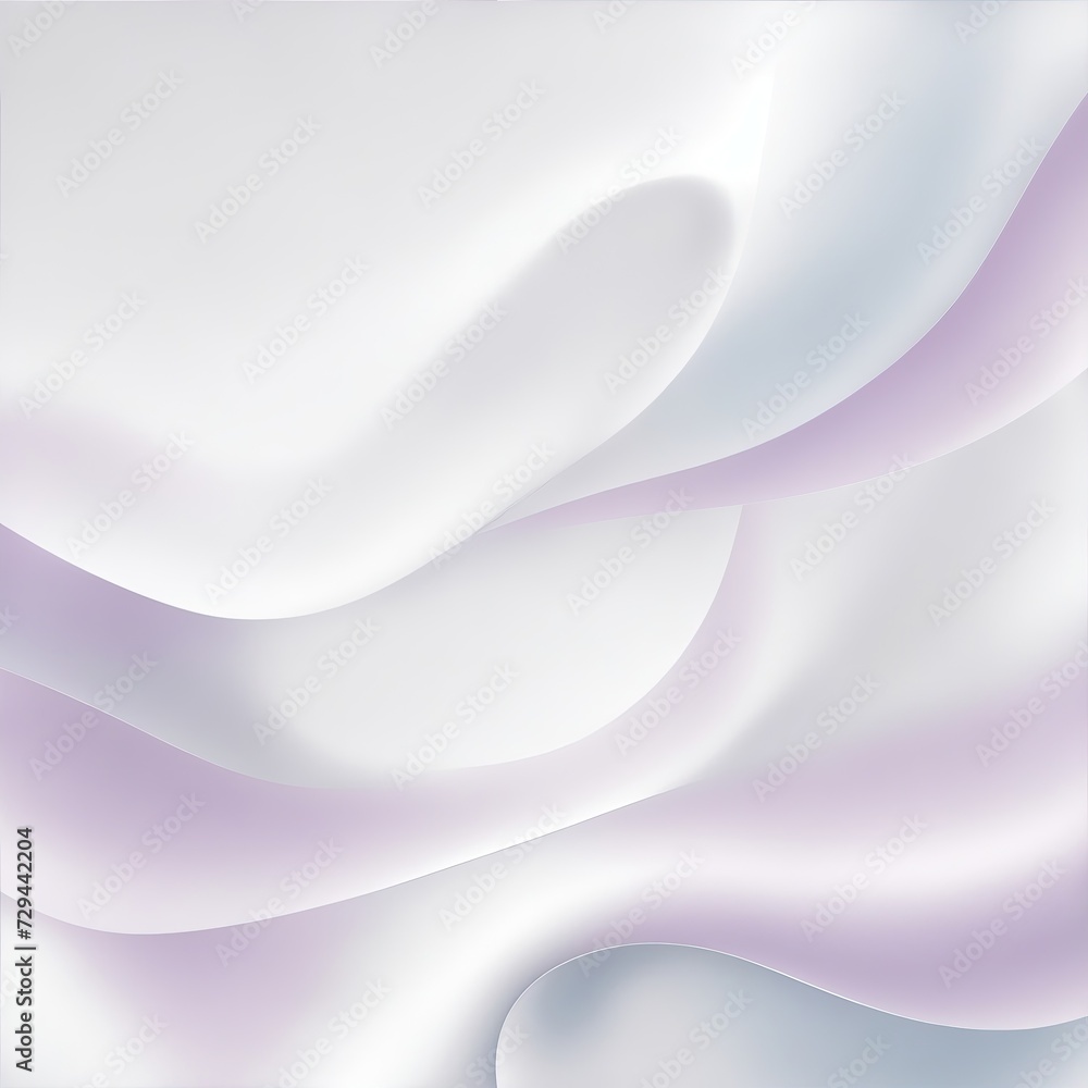 Obraz premium White Soft pastel shiny satin silk swirl wave background