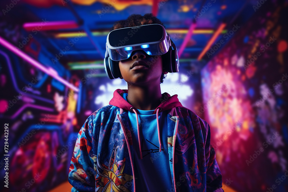 Generative AI picture playing video games concept gaming addiction Generative AI picture playing video games concept gaming addiction