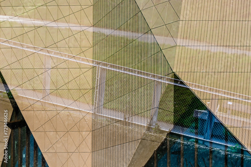 Photography London, UK, 25 January 2024: Multiple exposure effect image