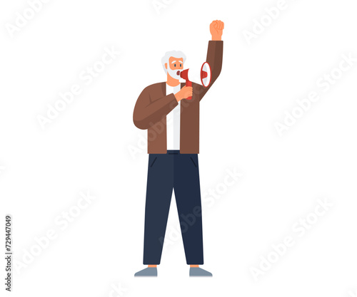 Eco activism vector illustration. Environmental responsibility is mantra chanted by disciples eco activism movement Eco activists are architects global conservation, constructing bridges