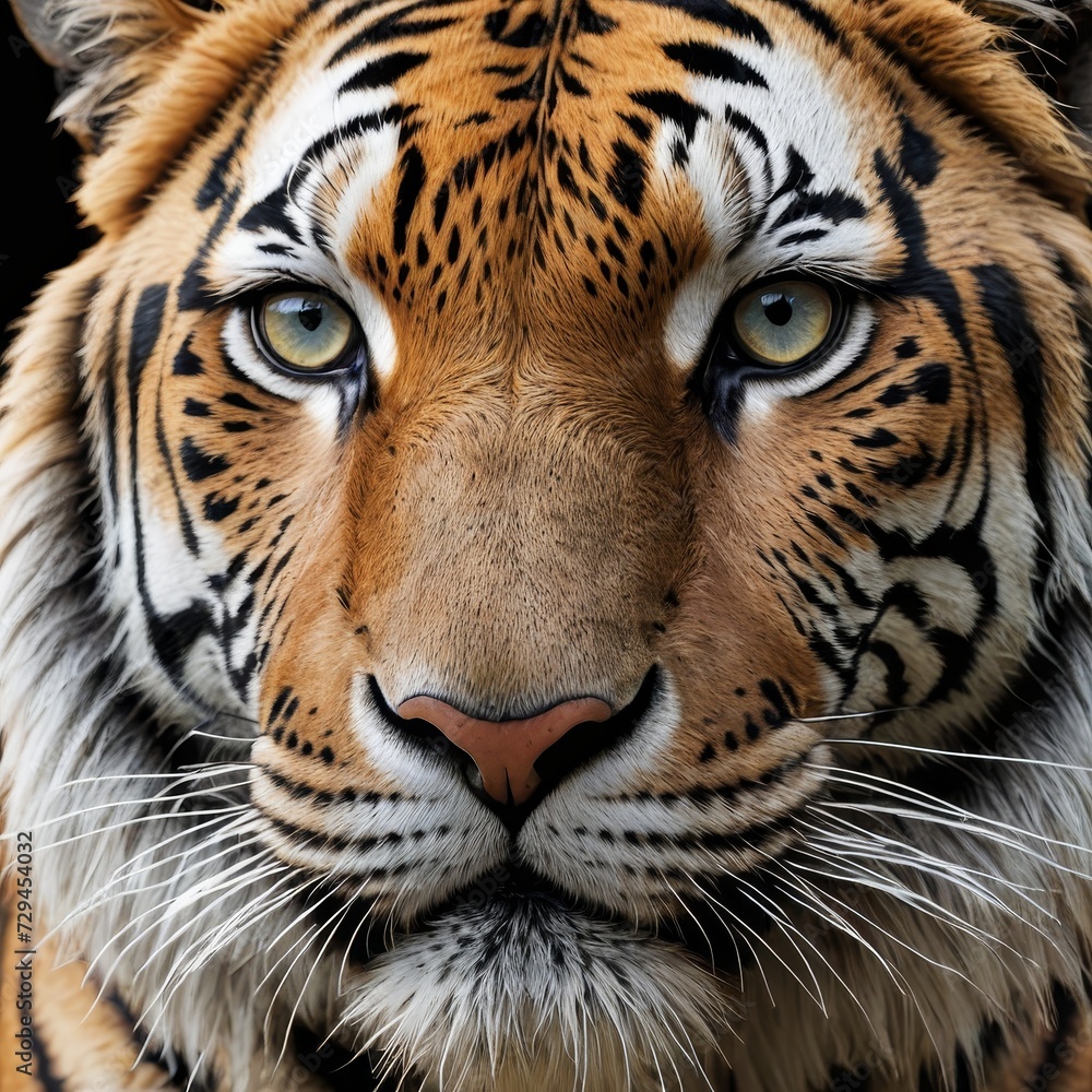 Wildlife Twilight Majesty: Big Cat Tiger's Natural Habitat Unfolded Wildlife Twilight Majesty: Big Cat Tiger's Natural Habitat Unfolded