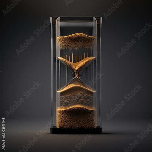 Time Running Through Hourglass Generative AI