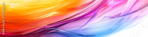 abstract colorful background. Landing page, background, banner, horizontal wallpaper. Rainbow colors