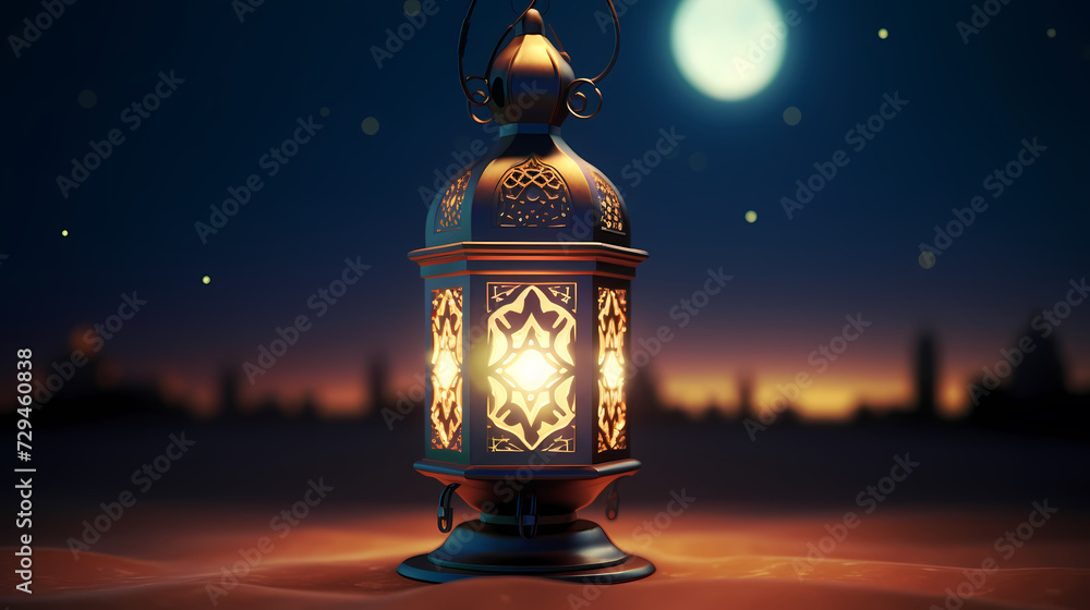 Glowing background for muslim feast in holy month of Ramadan Kareem Glowing background for muslim feast in holy month of Ramadan Kareem