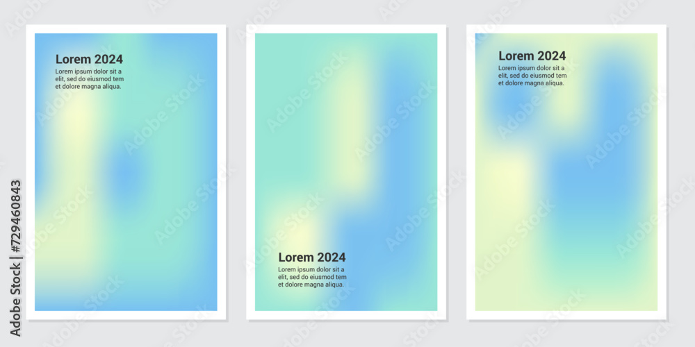 Fototapeta premium Liquid gradient color background design and Fluid composition. Creative illustration for poster, web, landing, page, cover, ad, greeting, card, promotion.