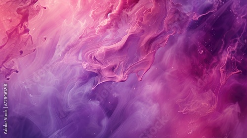 Abstract background with pink gradient flows