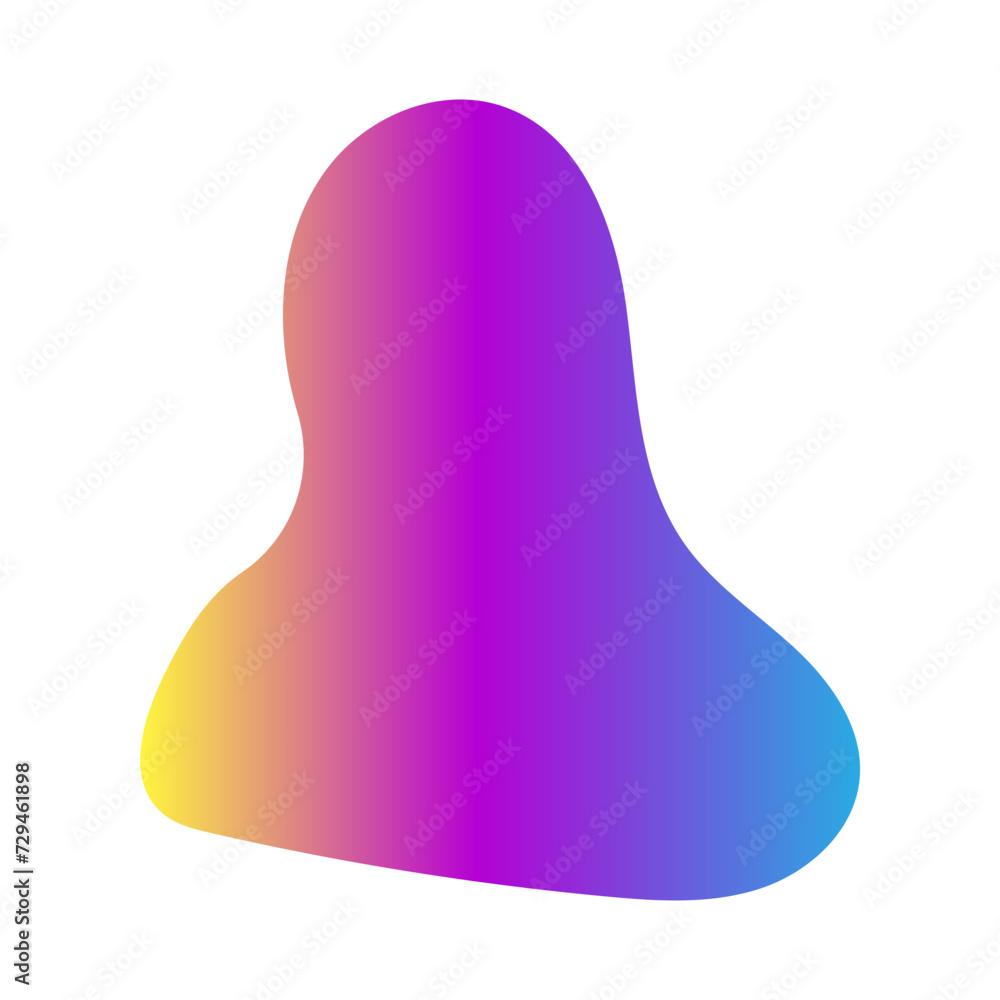 Abstract blurred gradient shapes Abstract blurred gradient shapes