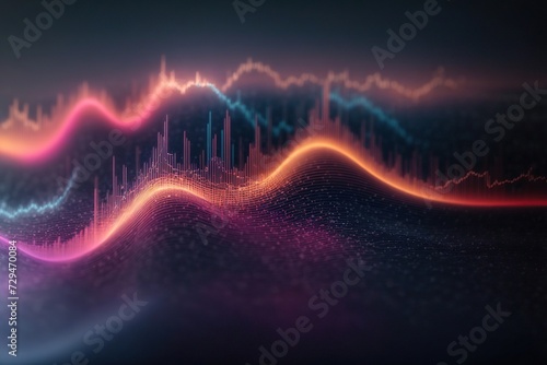 Line wave music sound one noise audio frequency icon signal podcast radio soundwave waveform volume art hand