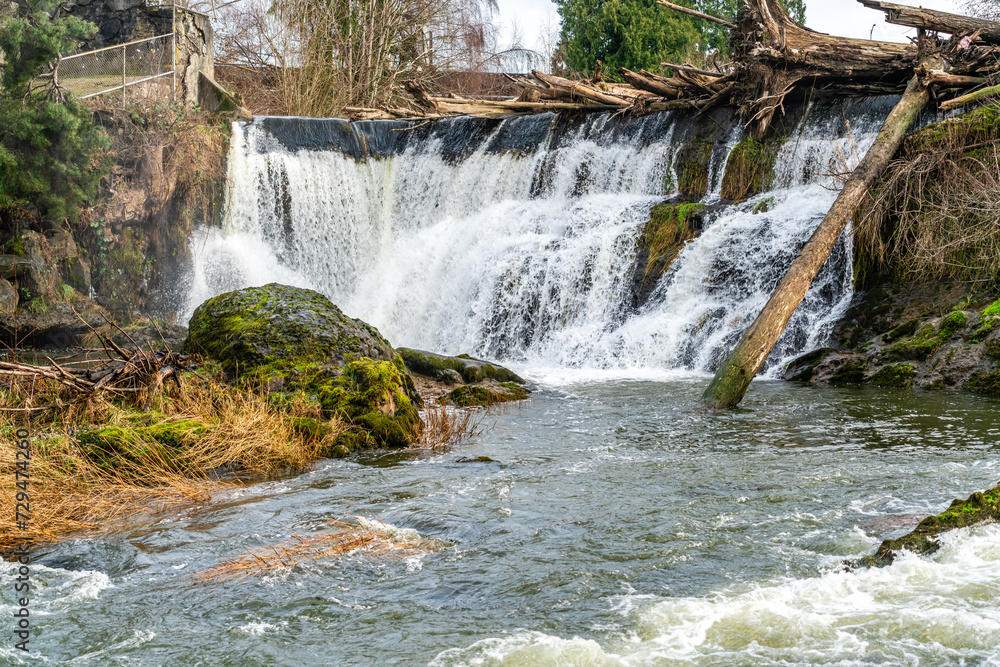 Obraz premium Waterfall And River 7