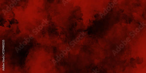 Red grunge old watercolor texture with painted stripe of red color, Red scratched horror scary background, red grunge and marbled cloudy design.