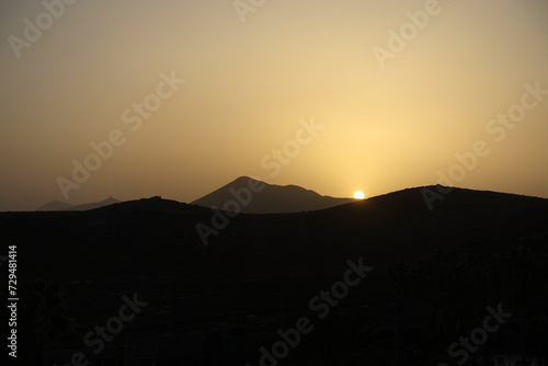 Sonnenuntergang auf Lanzarote