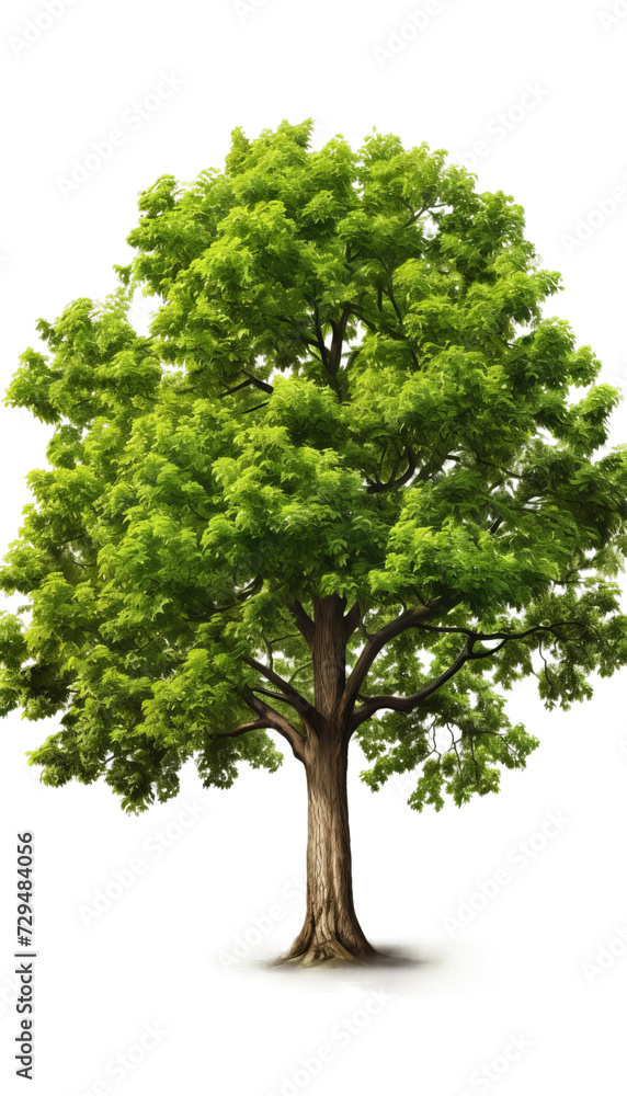 Fototapeta premium tree isolated on white background