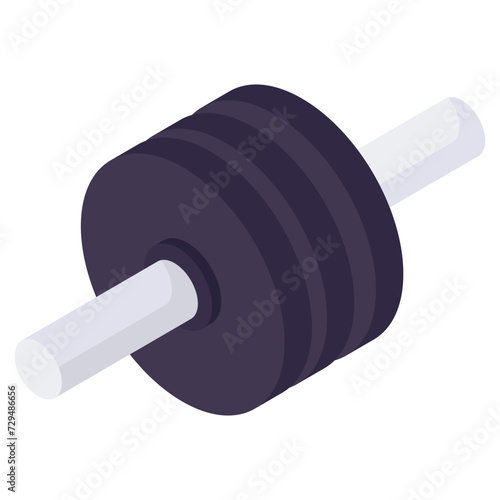 Premium download icon of weight plates 