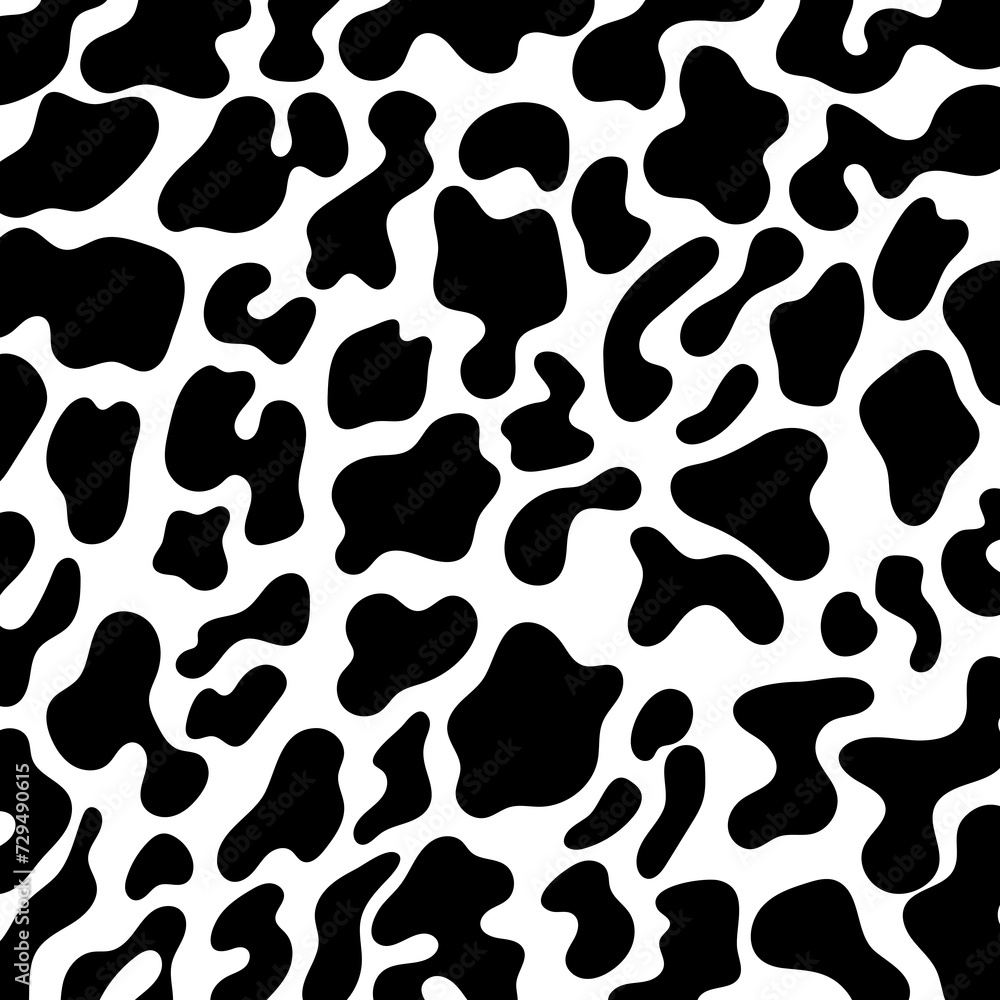 Cow print pattern animal seamless. Cow skin abstract for printing, cutting, and crafts Ideal for mugs, stickers, stencils, web, cover, wall stickers, home decorate and more. Cow print pattern animal seamless. Cow skin abstract for printing, cutting, and crafts Ideal for mugs, stickers, stencils, web, cover, wall stickers, home decorate and more.